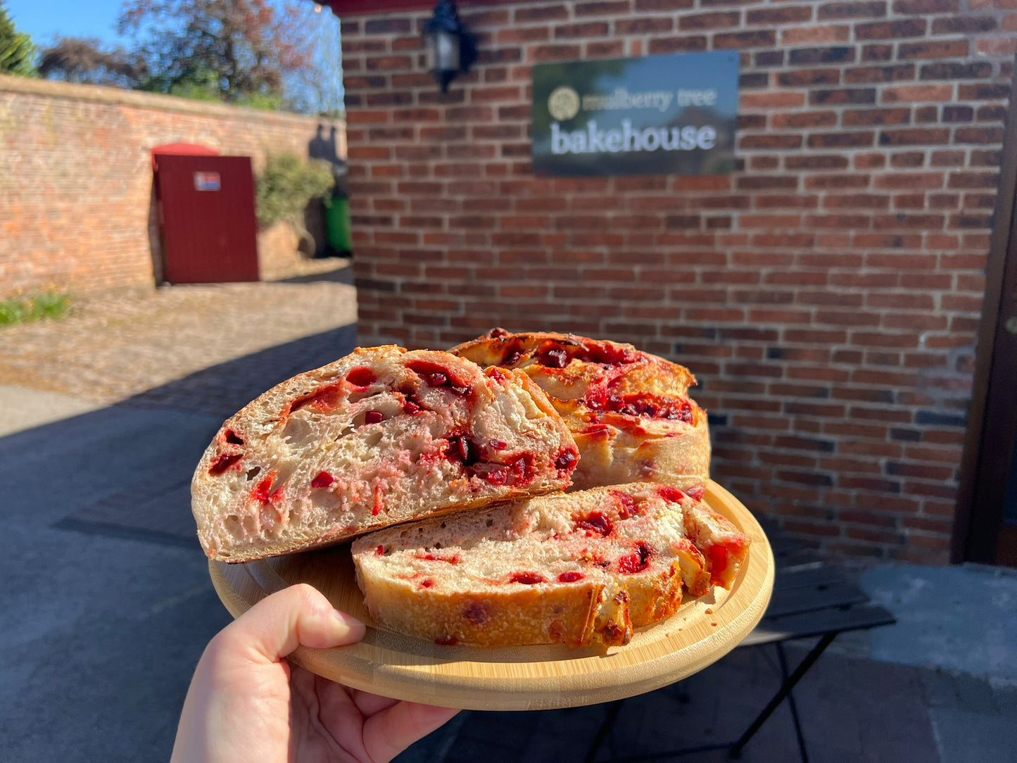 The Beetroot and Goats Cheese Sourdough