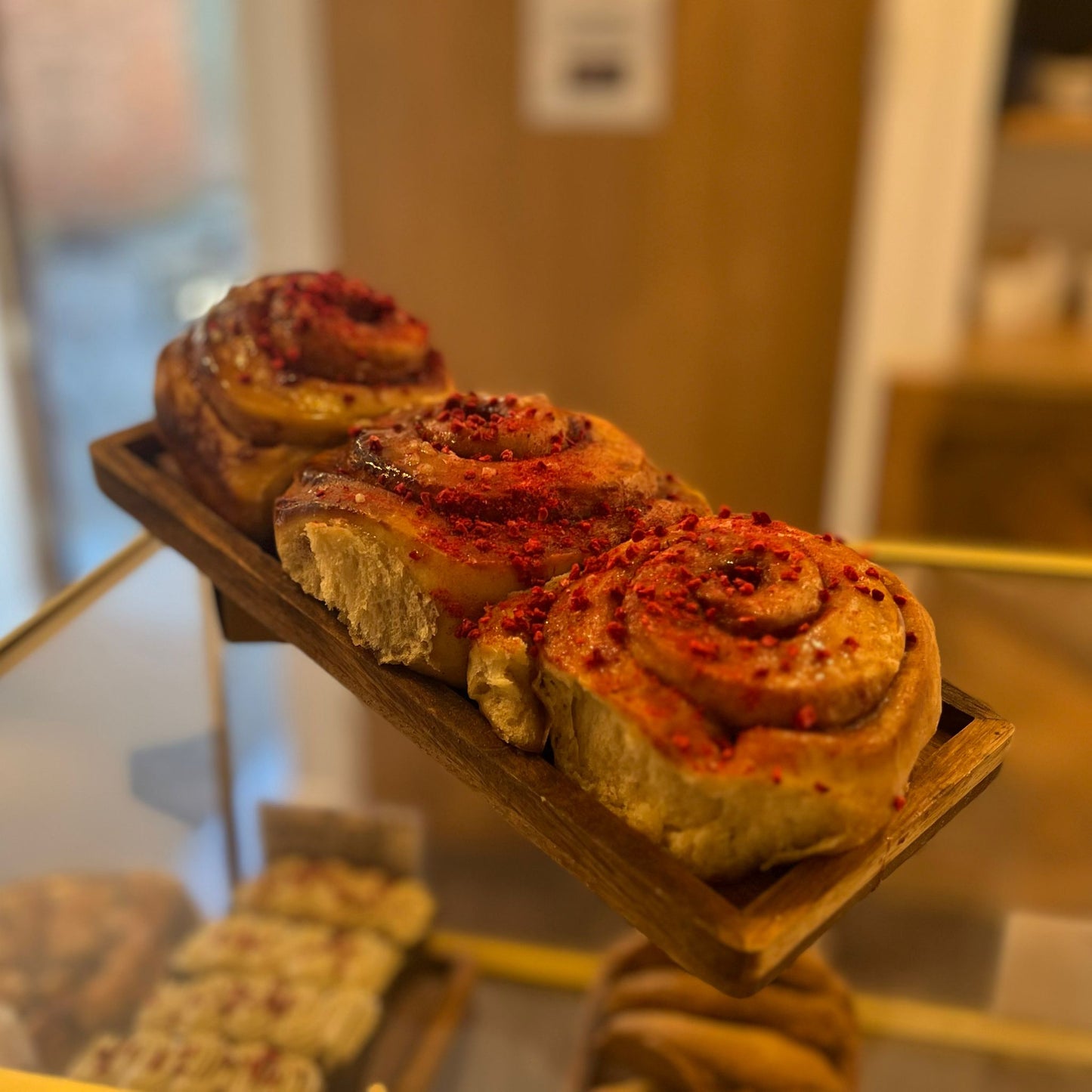 Raspberry and Vanilla Swirl (vegan)