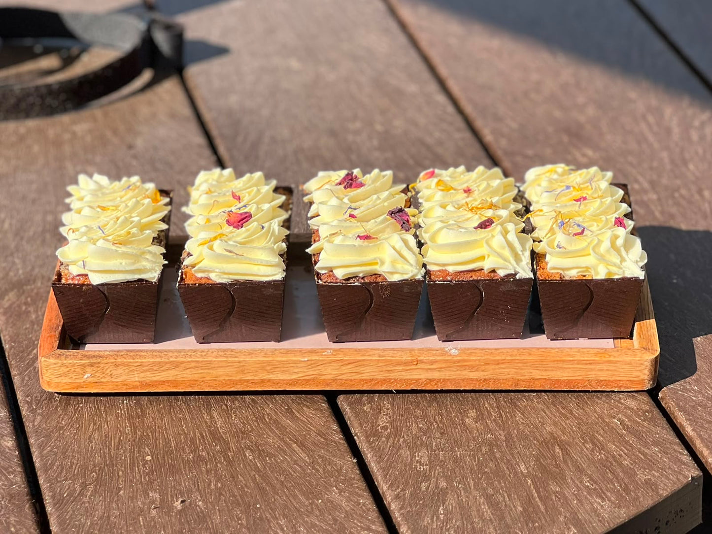 Lemon and Blackberry Mini Loaf